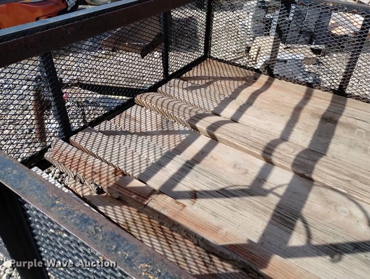 image for item LP9600 Shop built  utility trailer