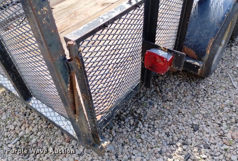 image for item LP9600 Shop built  utility trailer