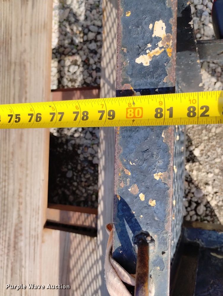 image for item LP9600 Shop built  utility trailer