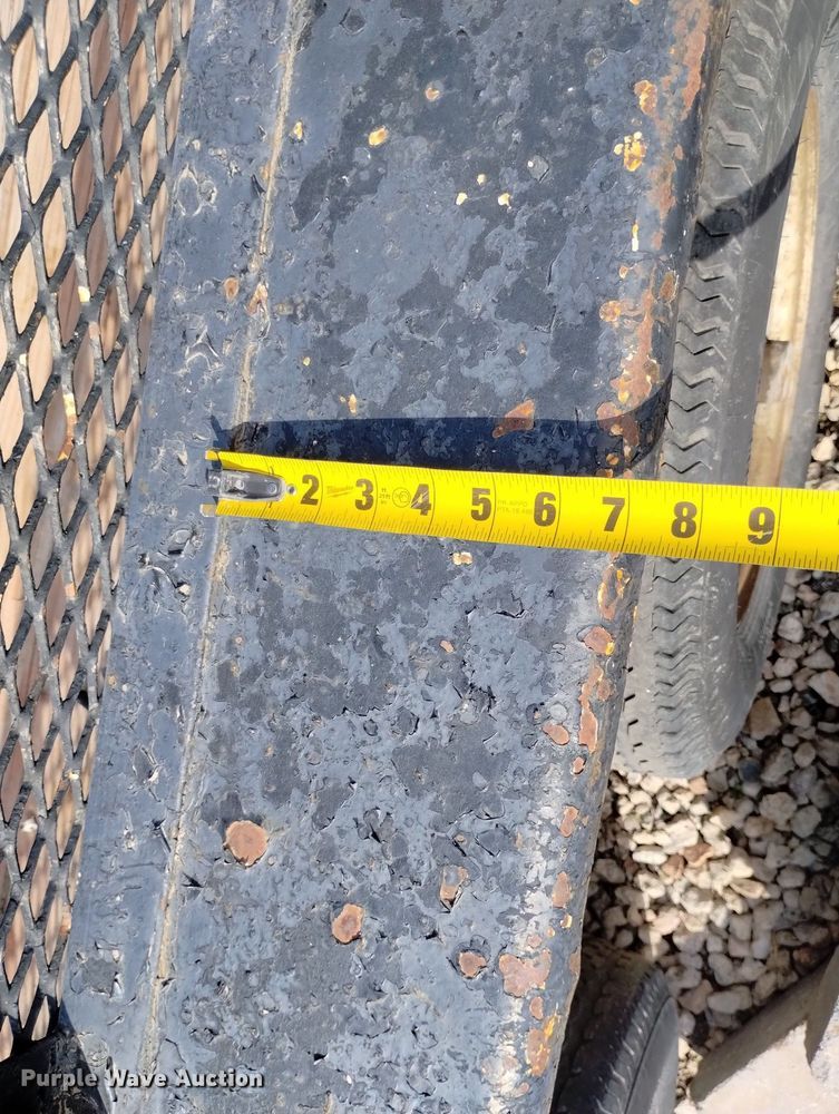 image for item LP9600 Shop built  utility trailer