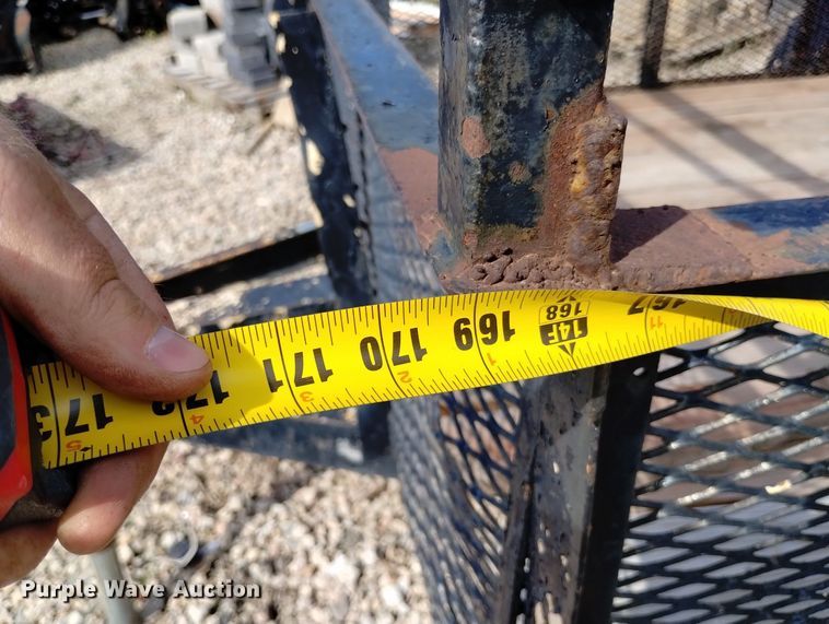 image for item LP9600 Shop built  utility trailer