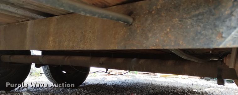 image for item LP9600 Shop built  utility trailer