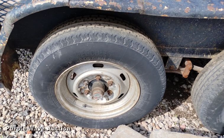 image for item LP9600 Shop built  utility trailer