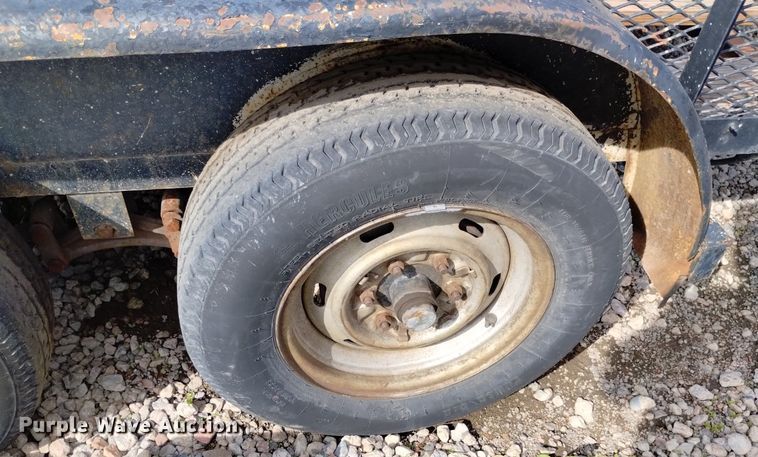 image for item LP9600 Shop built  utility trailer