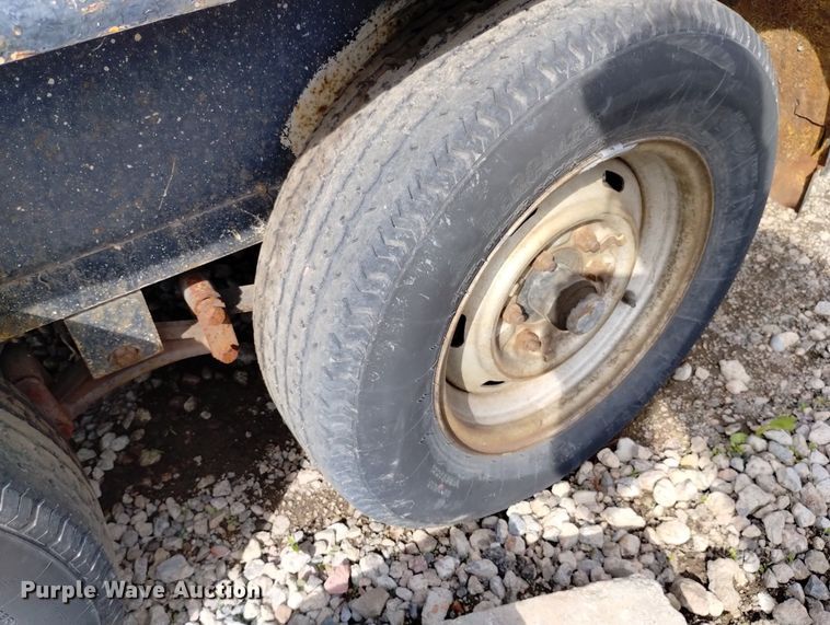 image for item LP9600 Shop built  utility trailer