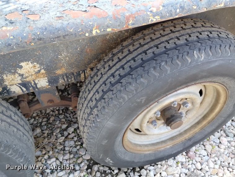 image for item LP9600 Shop built  utility trailer