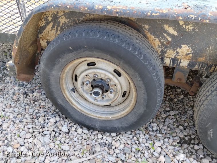 image for item LP9600 Shop built  utility trailer