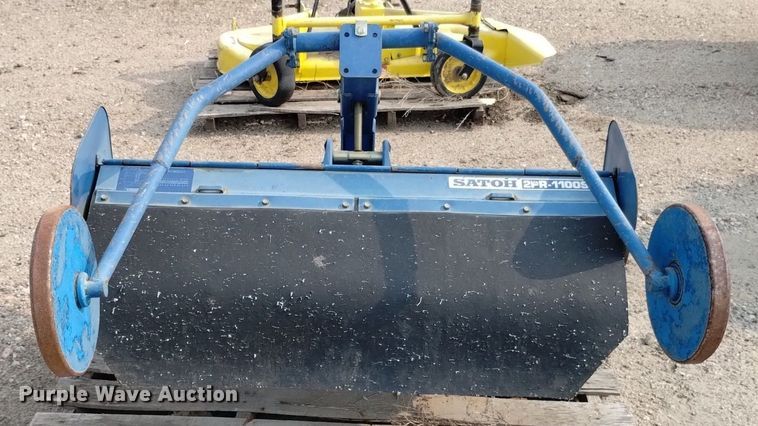 image for item LP9608 Satoh 2PR-1100S  rototiller