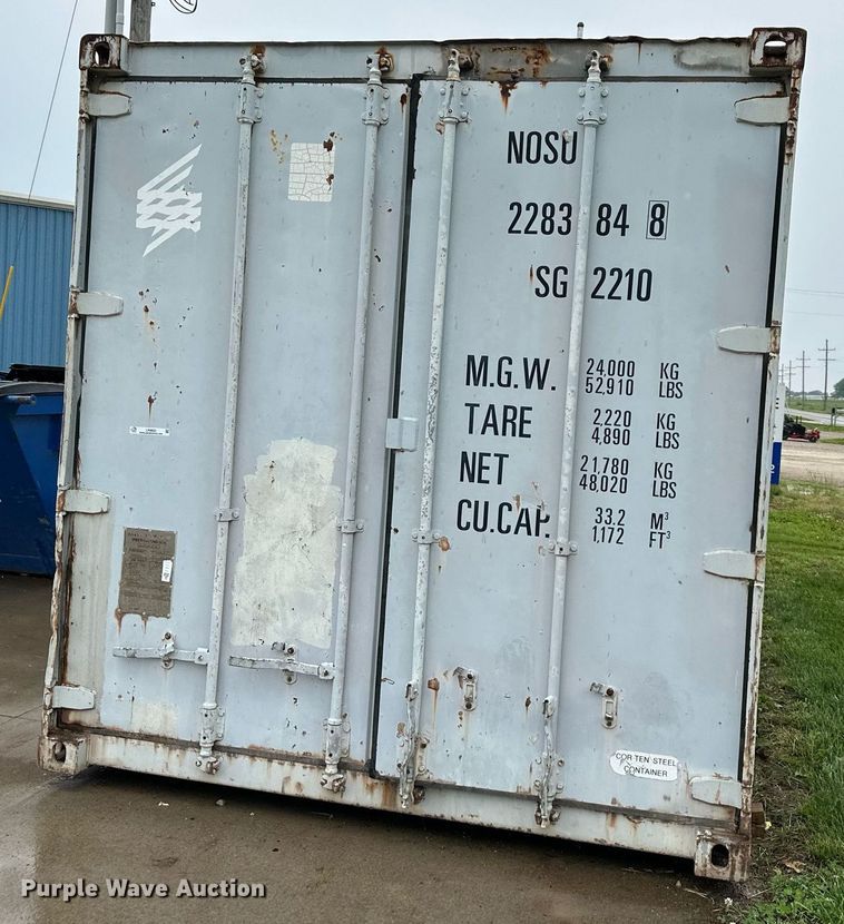 image for item LP9932 20' L shipping container