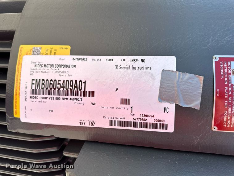 image for item LP9955 Nema  electric motor