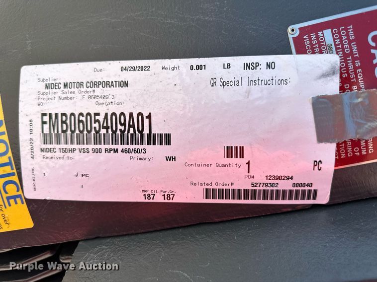 image for item LP9956 Nema  electric motor