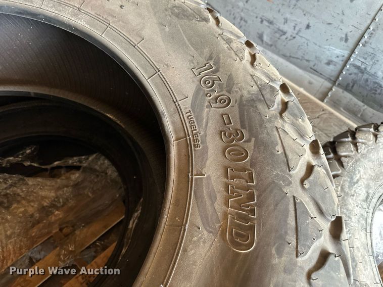 image for item LP9964 (6) BKT 16.9-30 tires