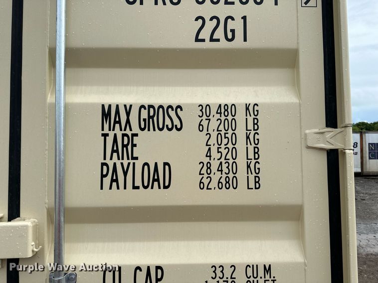 image for item LP9967 20' L shipping container