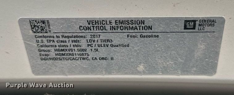 image for item LP9972 2017 Chevrolet Malibu