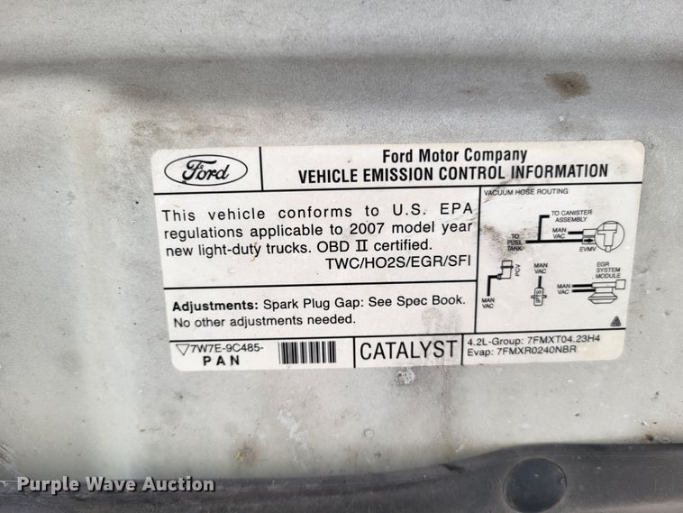 image for item LR9248 2007 Ford F150  pickup truck