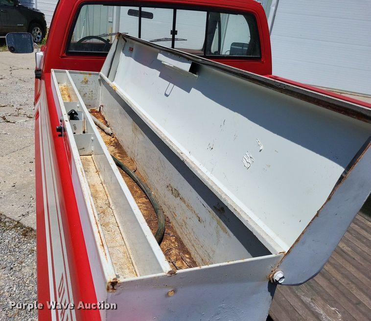 image for item LR9262 1985 Chevrolet D30 Military Postal Unit  pickup truck