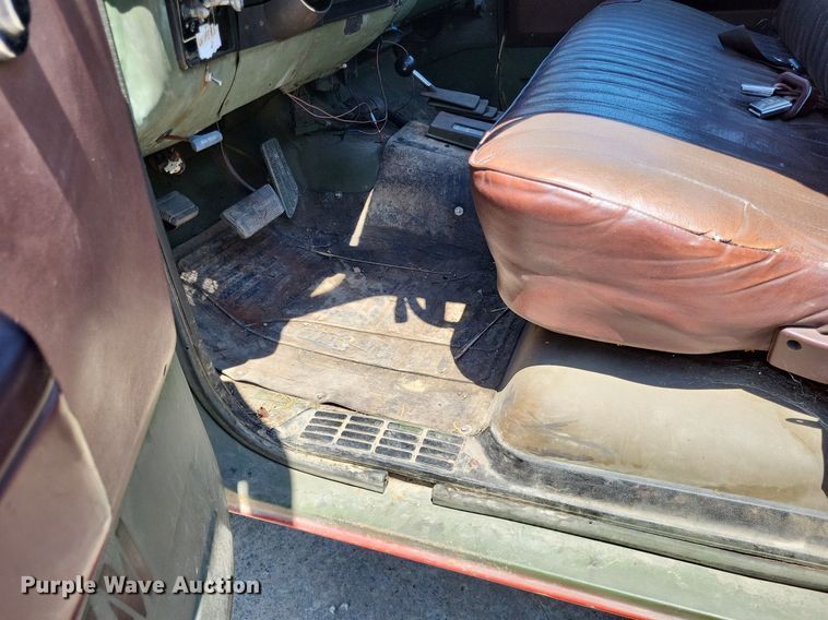 image for item LR9262 1985 Chevrolet D30 Military Postal Unit  pickup truck