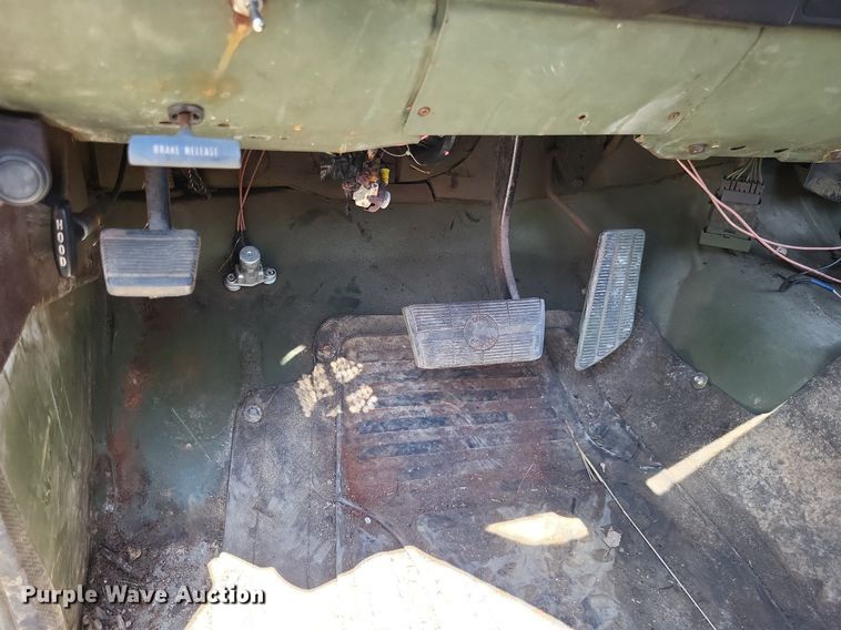 image for item LR9262 1985 Chevrolet D30 Military Postal Unit  pickup truck