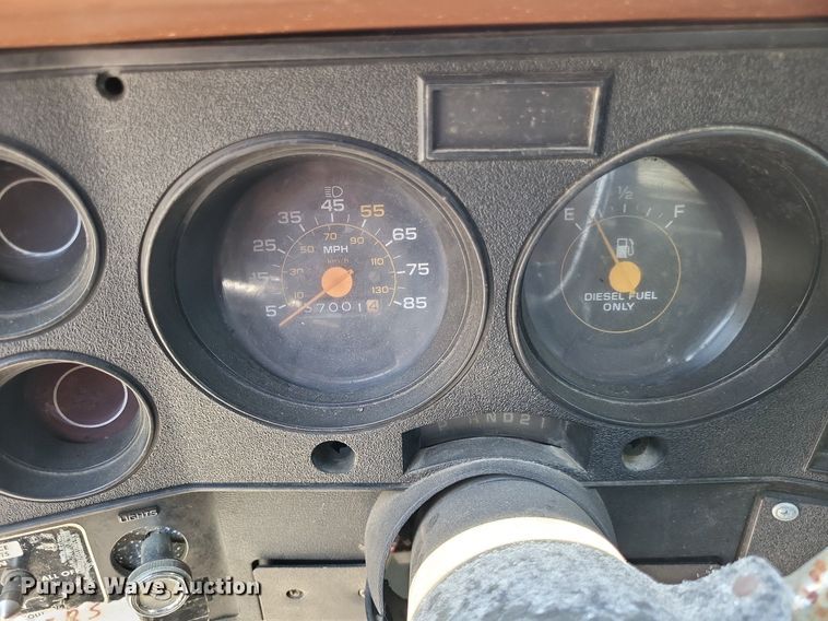 image for item LR9262 1985 Chevrolet D30 Military Postal Unit  pickup truck