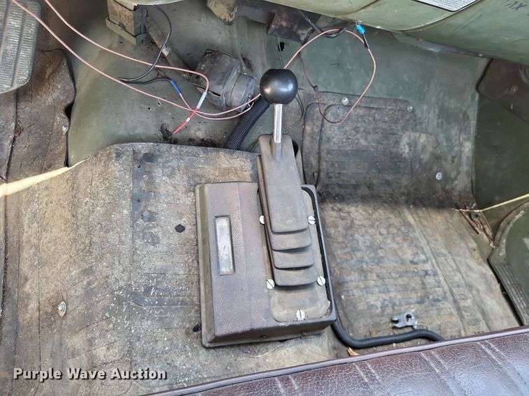 image for item LR9262 1985 Chevrolet D30 Military Postal Unit  pickup truck