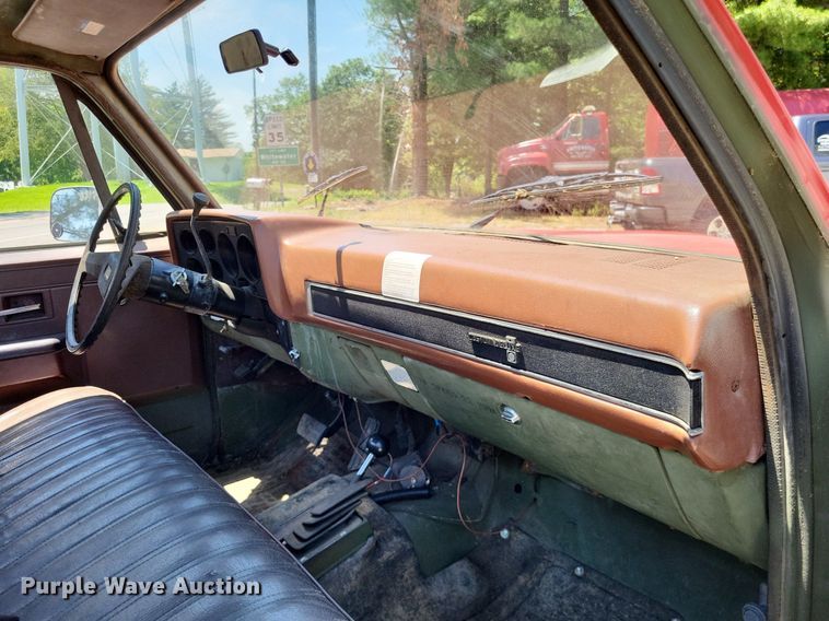 image for item LR9262 1985 Chevrolet D30 Military Postal Unit  pickup truck