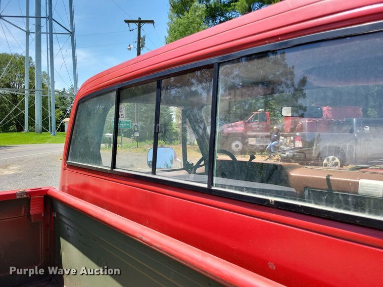 image for item LR9262 1985 Chevrolet D30 Military Postal Unit  pickup truck