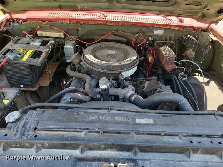 image for item LR9262 1985 Chevrolet D30 Military Postal Unit  pickup truck