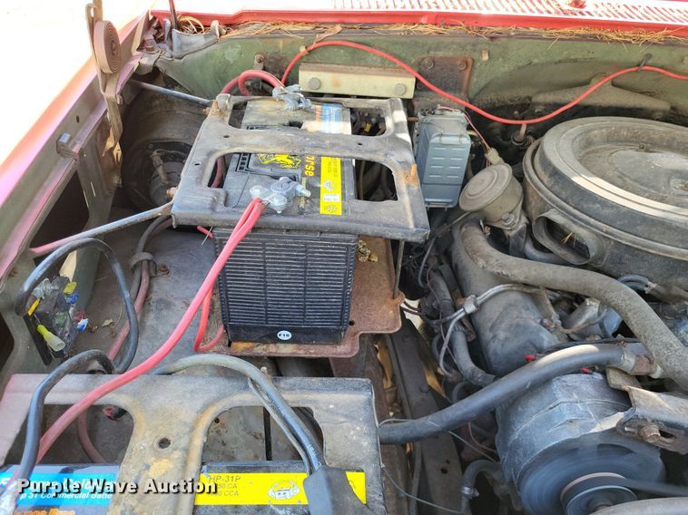 image for item LR9262 1985 Chevrolet D30 Military Postal Unit  pickup truck