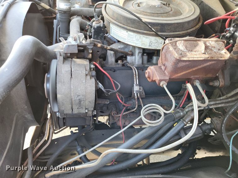 image for item LR9262 1985 Chevrolet D30 Military Postal Unit  pickup truck