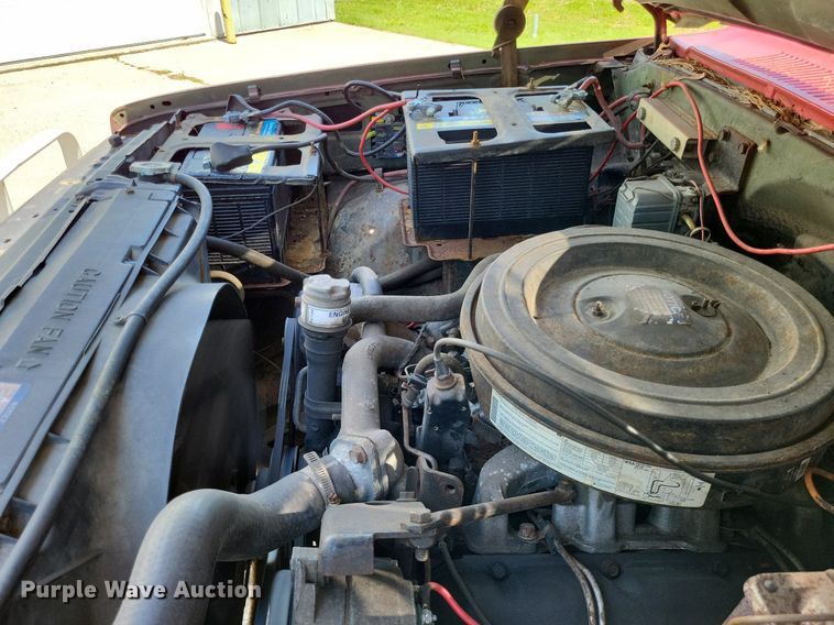 image for item LR9262 1985 Chevrolet D30 Military Postal Unit  pickup truck