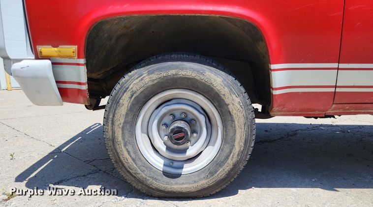 image for item LR9262 1985 Chevrolet D30 Military Postal Unit  pickup truck