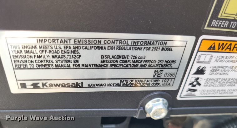 image for item LR9276 2022 Spartan RZ-HD  ZTR lawn mower