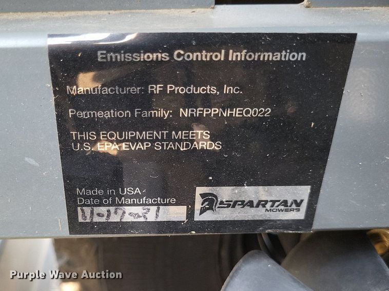 image for item LR9276 2022 Spartan RZ-HD  ZTR lawn mower