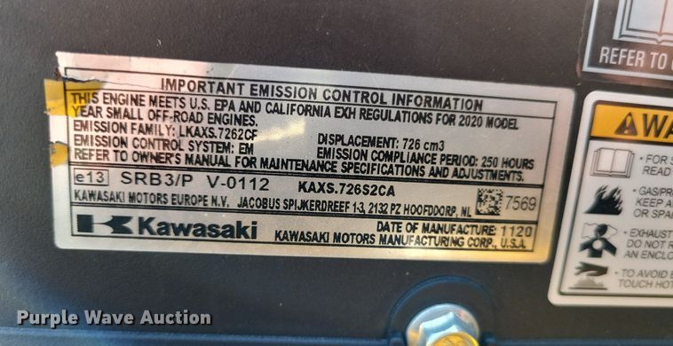 image for item LR9277 2022 Hustler Raptor XD  ZTR lawn mower