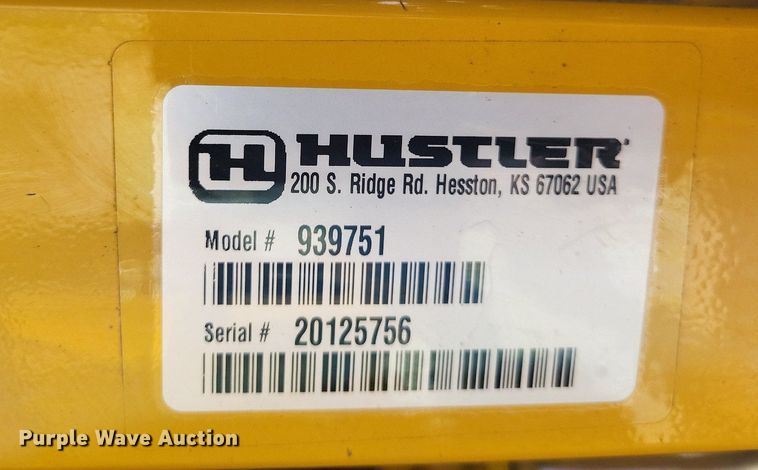 image for item LR9277 2022 Hustler Raptor XD  ZTR lawn mower