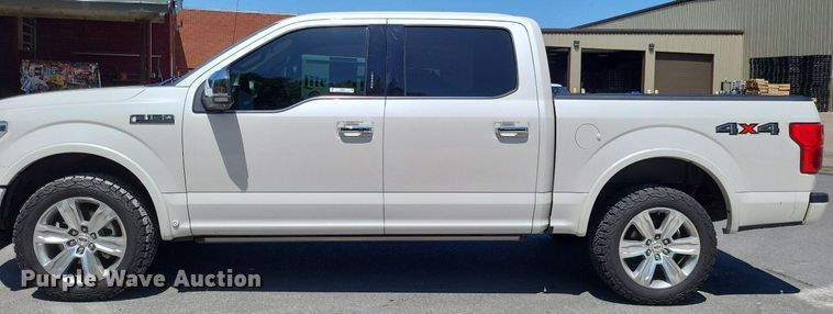 image for item LR9281 2018 Ford F150 Platinum  SuperCrew pickup truck