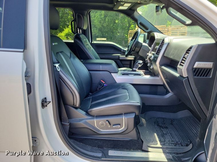 image for item LR9281 2018 Ford F150 Platinum  SuperCrew pickup truck