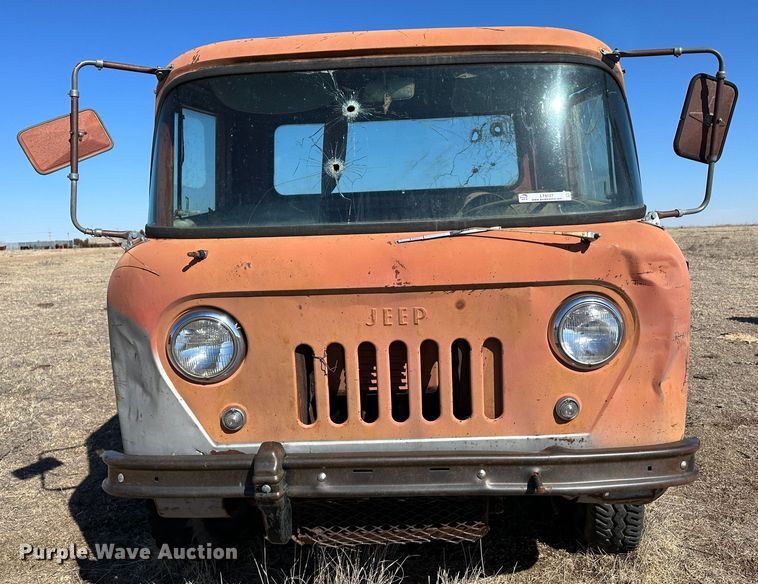 image for item LT9127 1958 Willy's Jeep  pickup truck cab and chassis