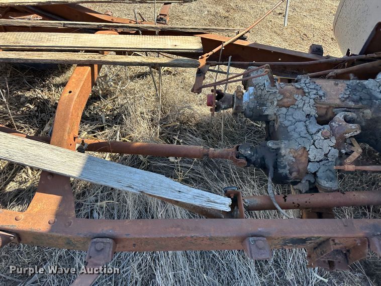 image for item LT9127 1958 Willy's Jeep  pickup truck cab and chassis