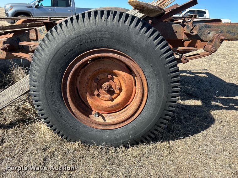 image for item LT9127 1958 Willy's Jeep  pickup truck cab and chassis