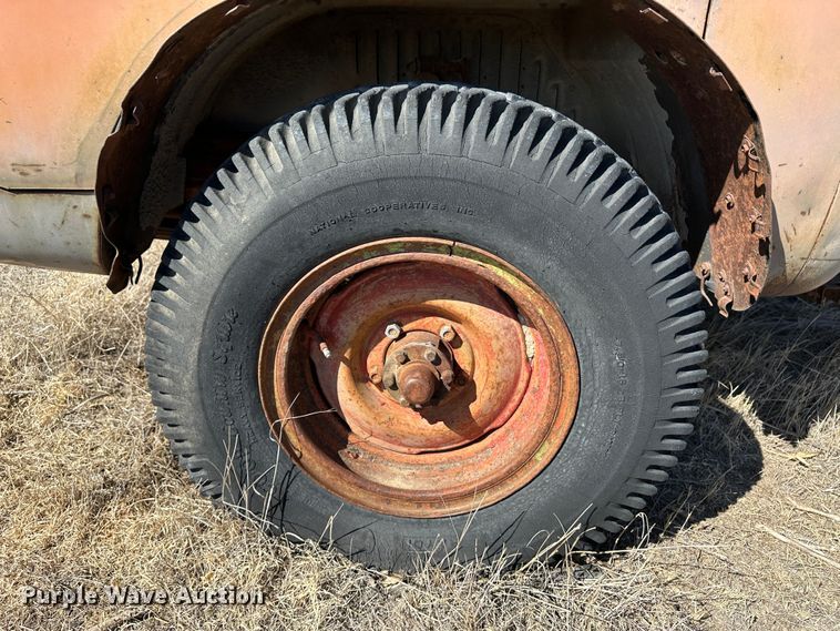 image for item LT9127 1958 Willy's Jeep  pickup truck cab and chassis