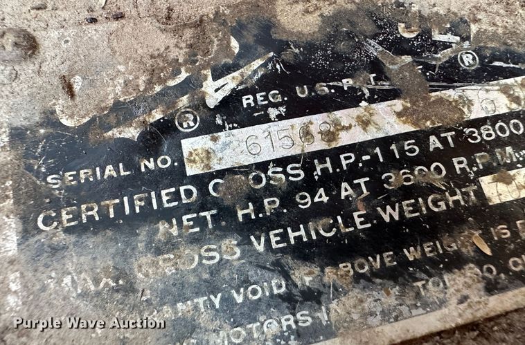 image for item LT9127 1958 Willy's Jeep  pickup truck cab and chassis