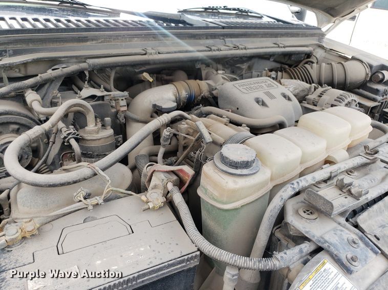 image for item LT9743 1999 Ford F350 Super Duty  SuperCab utility bed pickup truck