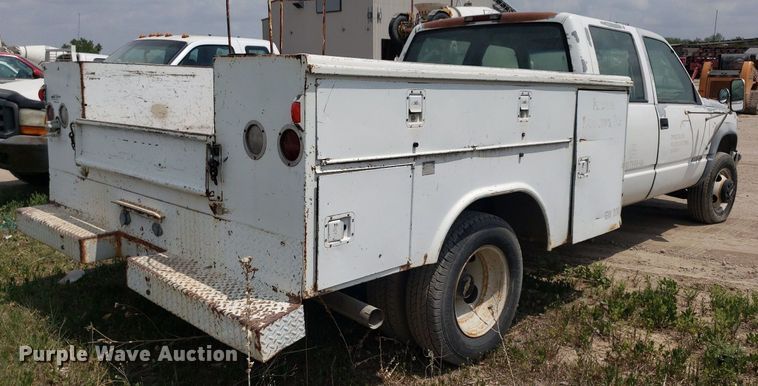 image for item LT9748 1994 Chevrolet K3500  Crew Cab utility bed pickup truck