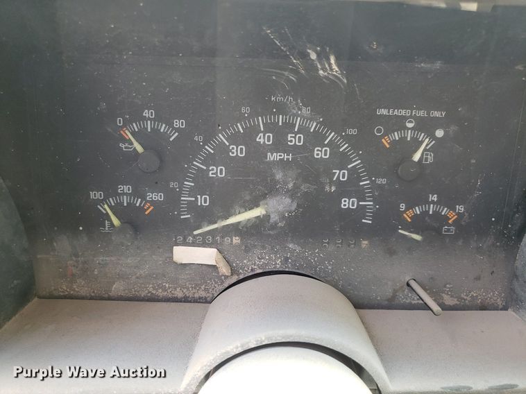 image for item LT9748 1994 Chevrolet K3500  Crew Cab utility bed pickup truck