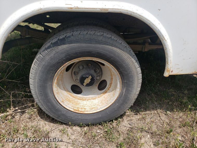 image for item LT9748 1994 Chevrolet K3500  Crew Cab utility bed pickup truck