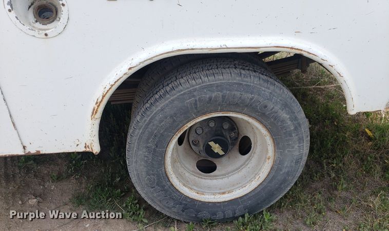 image for item LT9748 1994 Chevrolet K3500  Crew Cab utility bed pickup truck