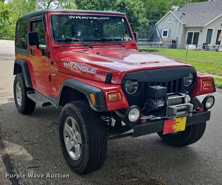 image for item LW9617 2001 Jeep Wrangler Sport  SUV