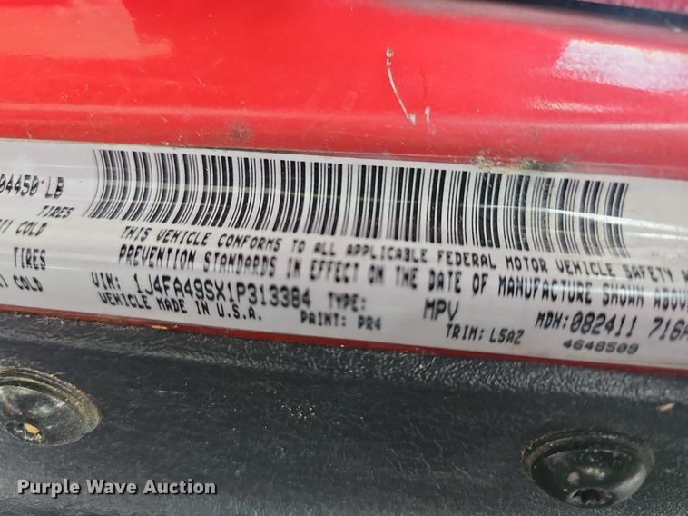 image for item LW9617 2001 Jeep Wrangler Sport  SUV