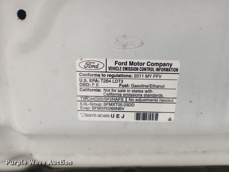 image for item LX9555 2011 Ford F150 XL  pickup truck